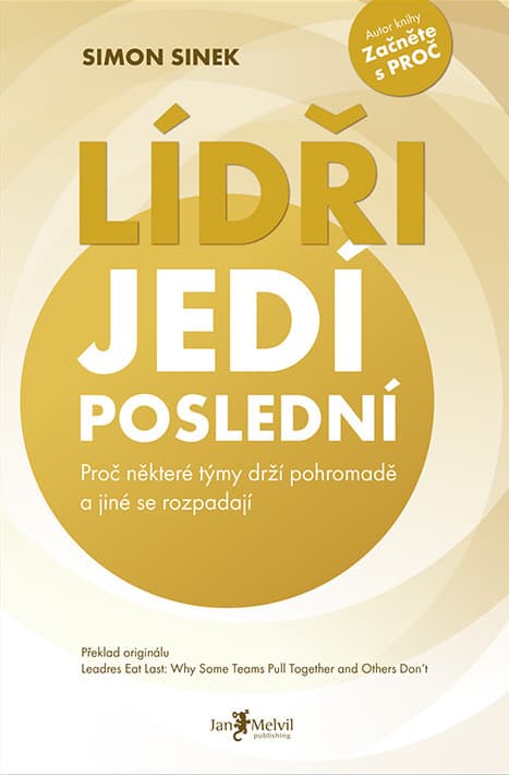 Kniha Lídři jedí poslední